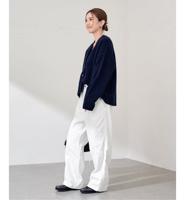 FRAMeWORK「≪予約≫OUT OF FRAMe DENIM Painter パンツ (ホワイト)」|デニム|