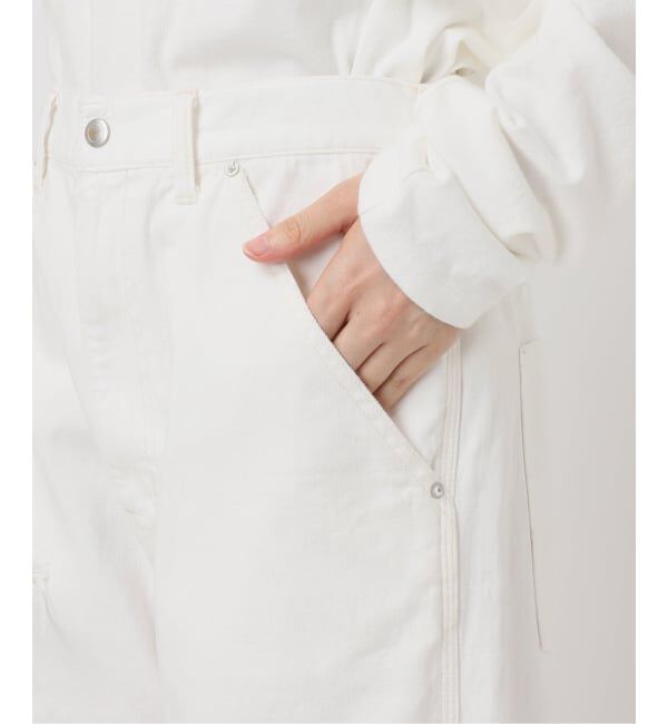 FRAMeWORK「≪予約≫OUT OF FRAMe DENIM Painter パンツ (ホワイト)」|デニム|