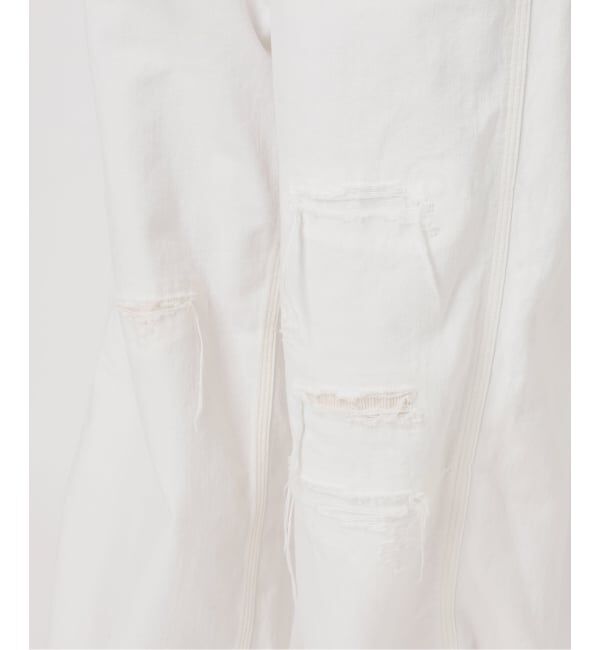 FRAMeWORK「≪予約≫OUT OF FRAMe DENIM Painter パンツ (ホワイト)」|デニム|