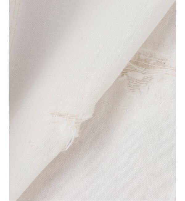 FRAMeWORK「≪予約≫OUT OF FRAMe DENIM Painter パンツ (ホワイト)」|デニム|