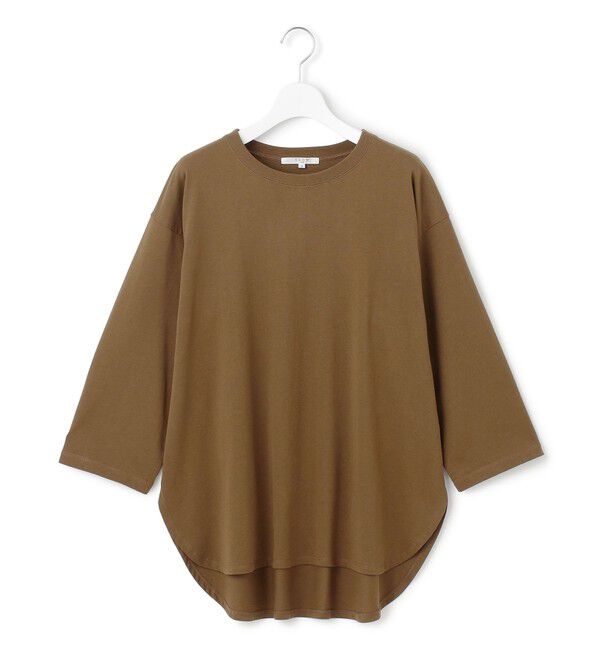 23区「【SLOW/一部店舗限定】MVSコットン チュニック シンプルTEE」|Tシャツ・カットソー|