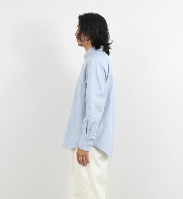 NOLLEY'S goodman「《ビジカジ対応》ダンガリーボタンダウンシャツ 26AW」|シャツ・ブラウス|