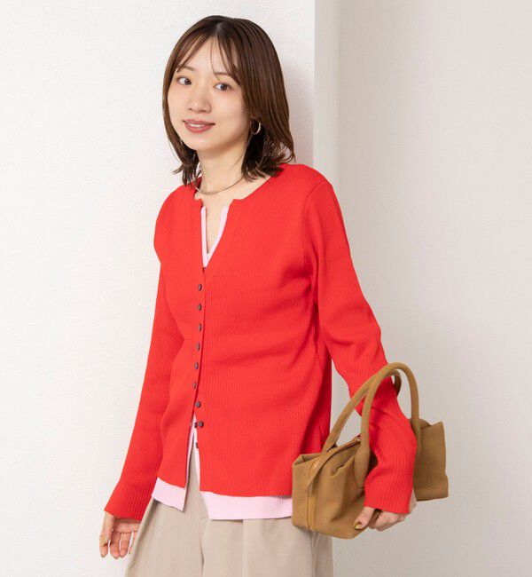 NOLLEY'S「【TORRAZZO DONNA/トラッゾドンナ】Layered V-Neck Top」|ニット・セーター|