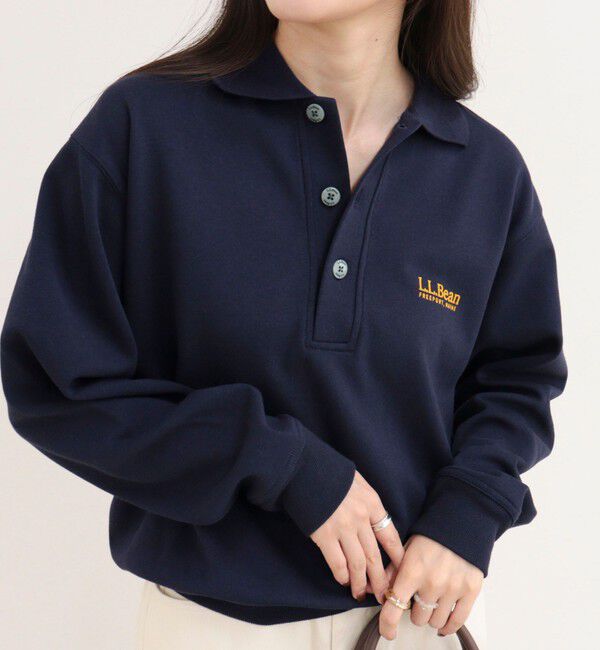 fredy emue「【L.L.Bean/エル・エル・ビーン】Portage Polo Sweatshirt」|スウェット・ジャージ|