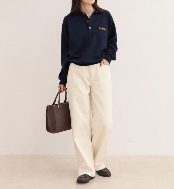 fredy emue「【L.L.Bean/エル・エル・ビーン】Portage Polo Sweatshirt」|スウェット・ジャージ|