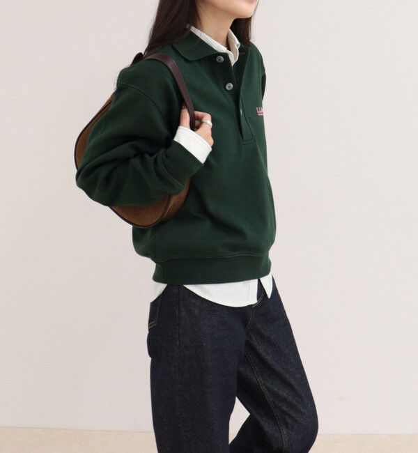 fredy emue「【L.L.Bean/エル・エル・ビーン】Portage Polo Sweatshirt」|スウェット・ジャージ|