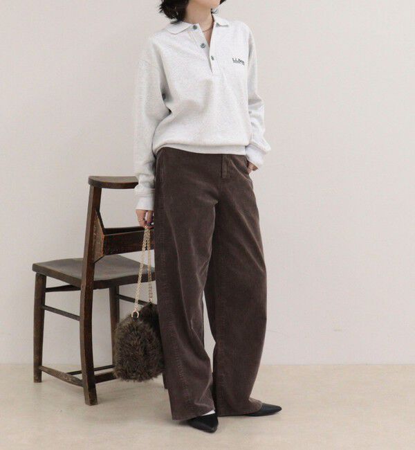 fredy emue「【L.L.Bean/エル・エル・ビーン】Portage Polo Sweatshirt」|スウェット・ジャージ|