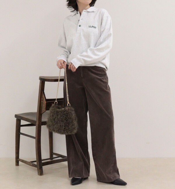 fredy emue「【L.L.Bean/エル・エル・ビーン】Portage Polo Sweatshirt」|スウェット・ジャージ|