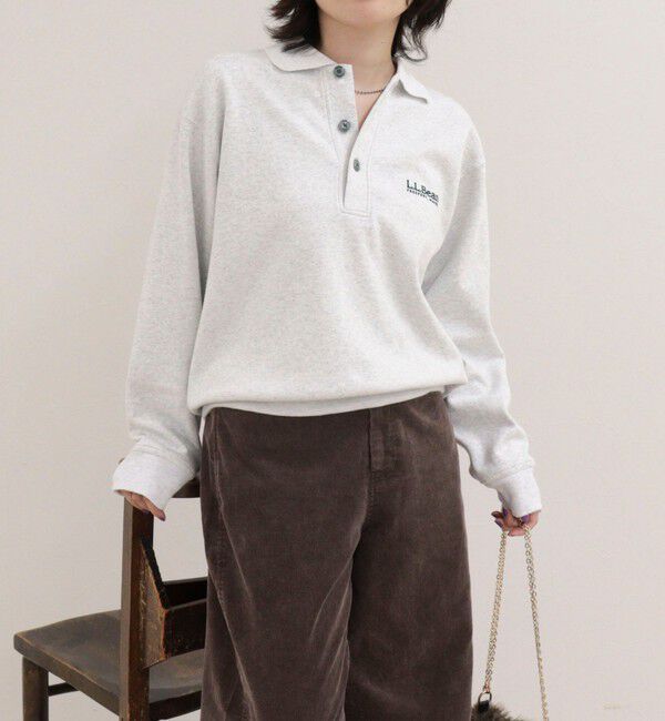 fredy emue「【L.L.Bean/エル・エル・ビーン】Portage Polo Sweatshirt」|スウェット・ジャージ|