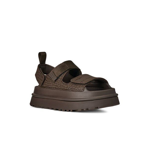 SALON adam et rope'「【UGG(アグ)】GOLDENGLOW Embossed / ゴールデングロウ エンボスト」|サンダル|