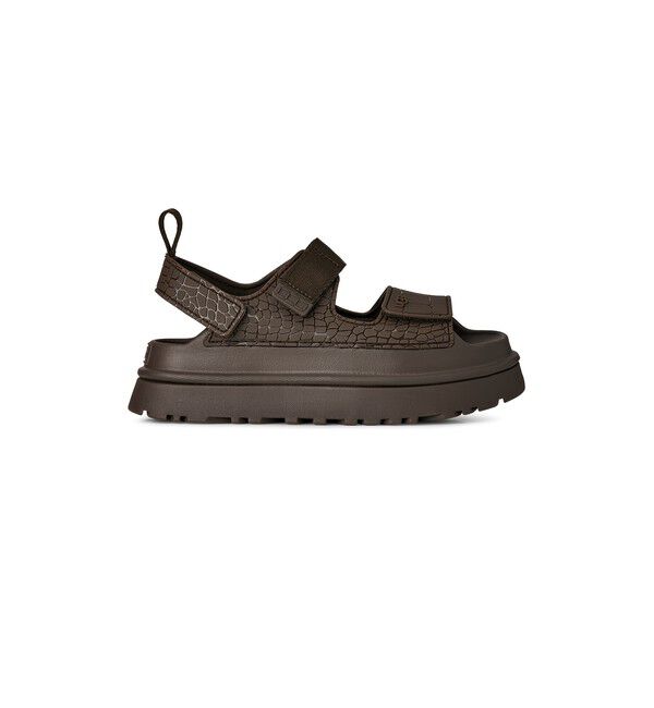 SALON adam et rope'「【UGG(アグ)】GOLDENGLOW Embossed / ゴールデングロウ エンボスト」|サンダル|
