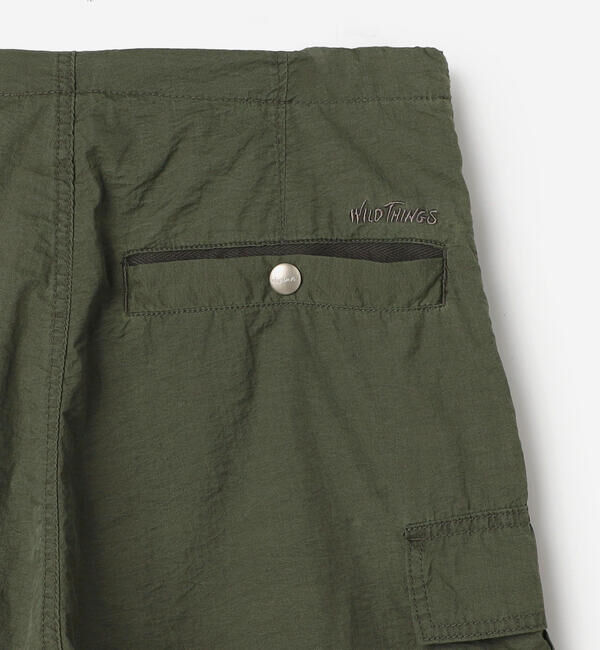  「WILD THINGS | 〈別注〉 ダブルダイナイロン カーゴショーツ WOMEN」|その他|