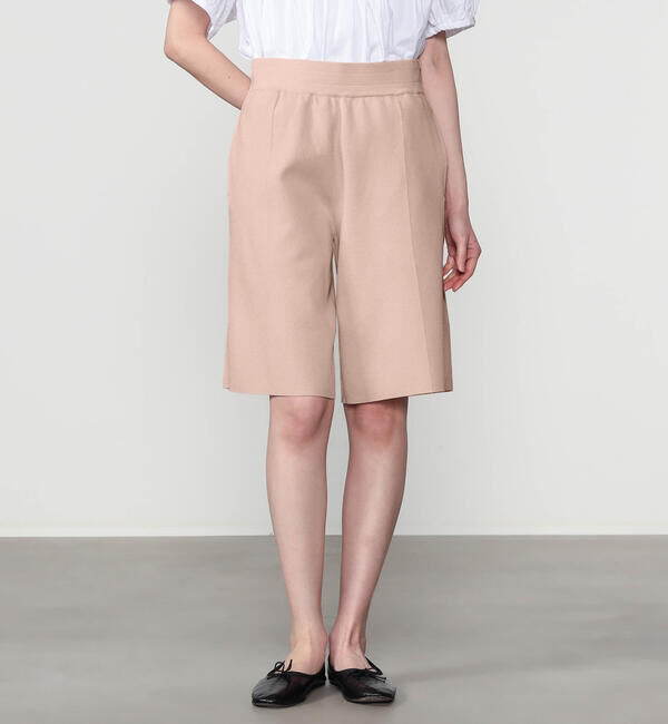  「RYE TENDER | ニット ショーツ WOMEN」|その他|PINK