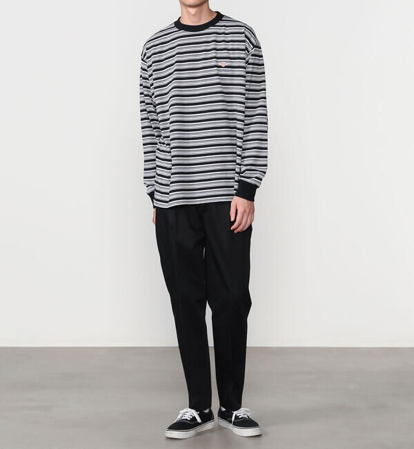 Morris & Sons「MORRIS & SONS | 1タック テーパードストレッチパンツ MEN」|チノ|