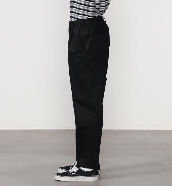 Morris & Sons「MORRIS & SONS | 1タック テーパードストレッチパンツ MEN」|チノ|