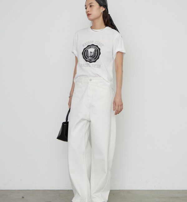  「≪バックシャン≫バックホール半袖Tシャツ」|Tシャツ・カットソー|