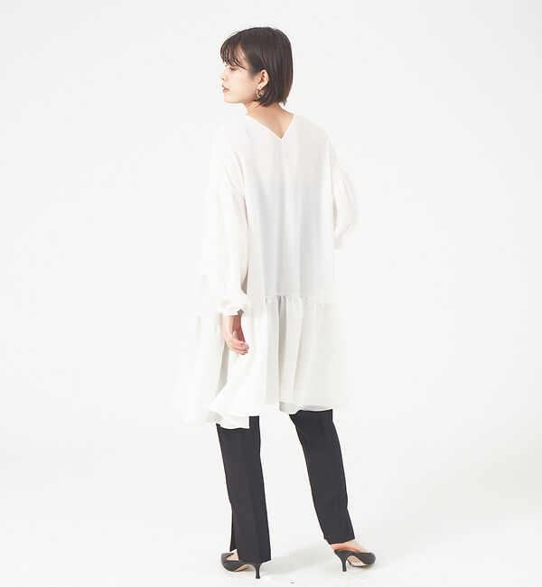 Rouge vif「【BELLE ROBE】ティアードブラウス」|シャツ・ブラウス|