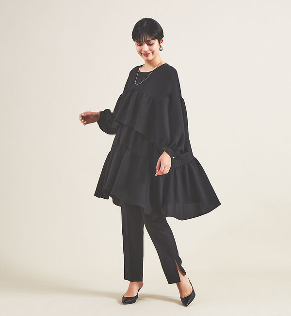 Rouge vif「【BELLE ROBE】ティアードブラウス」|シャツ・ブラウス|
