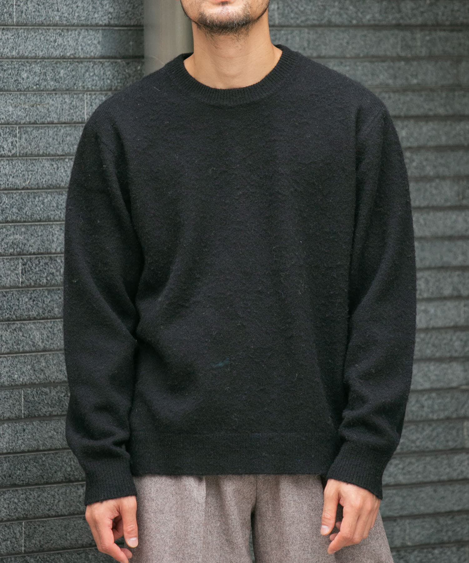 URBAN RESEARCH ROSSO「『XLサイズあり』ウールシャギーニット」|ニット・セーター|