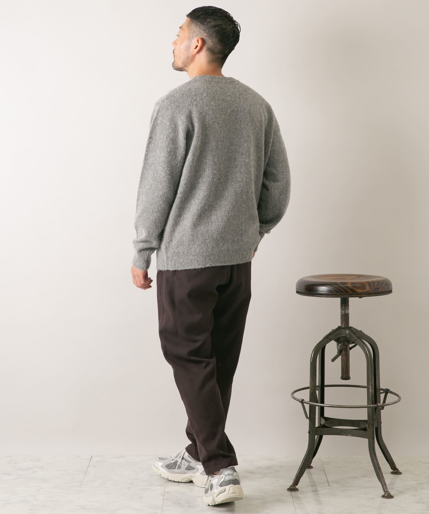 URBAN RESEARCH ROSSO「『XLサイズあり』ウールシャギーニット」|ニット・セーター|