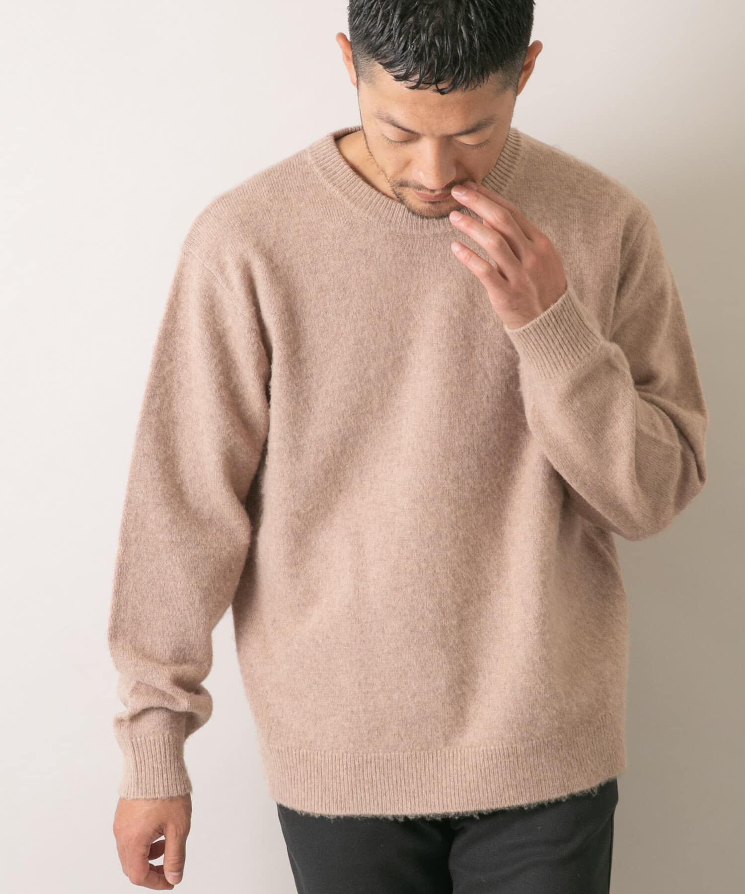 URBAN RESEARCH ROSSO「『XLサイズあり』ウールシャギーニット」|ニット・セーター|