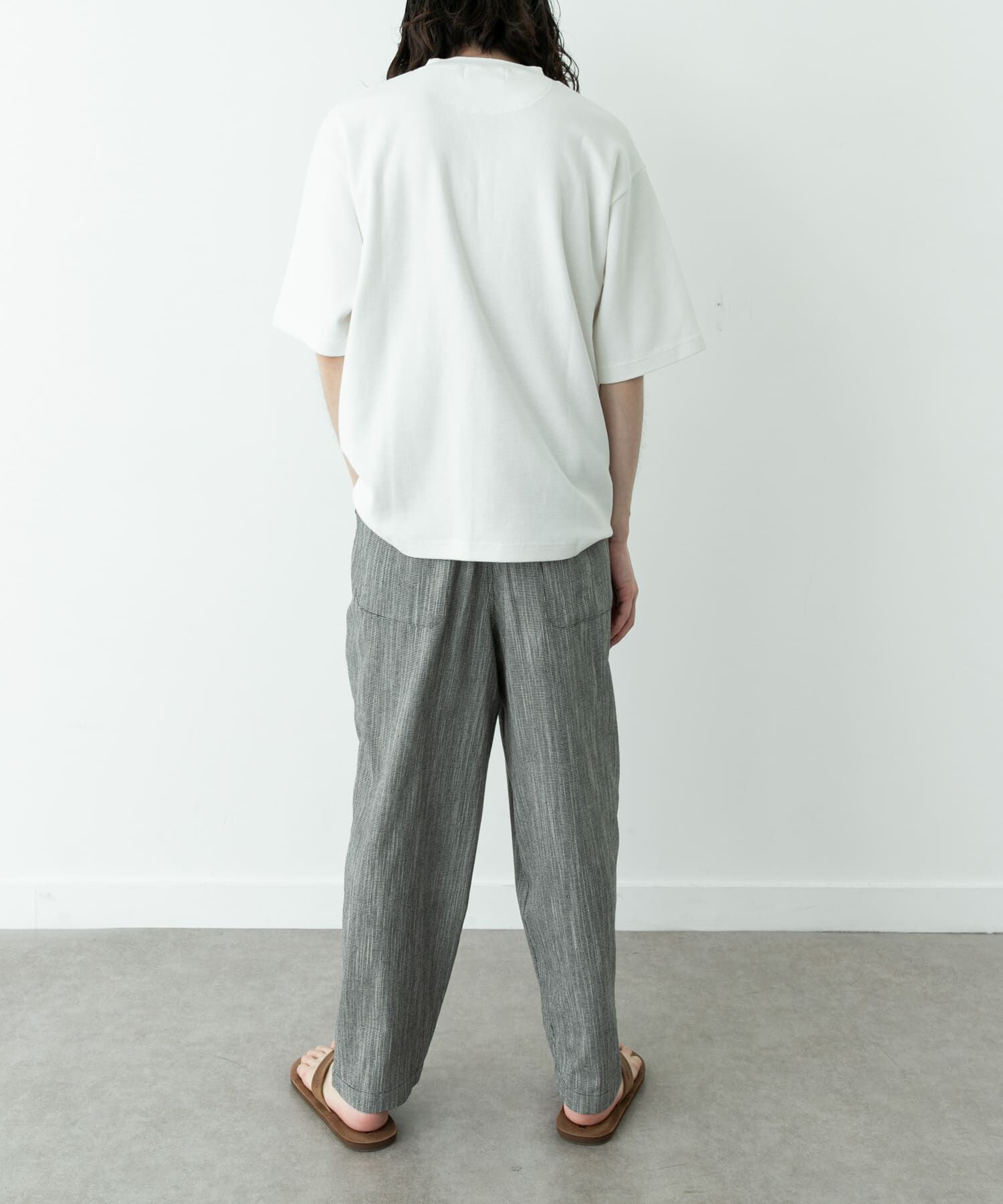 Sonny Label 「ワッフルヘンリーネックTシャツ」|Tシャツ・カットソー|