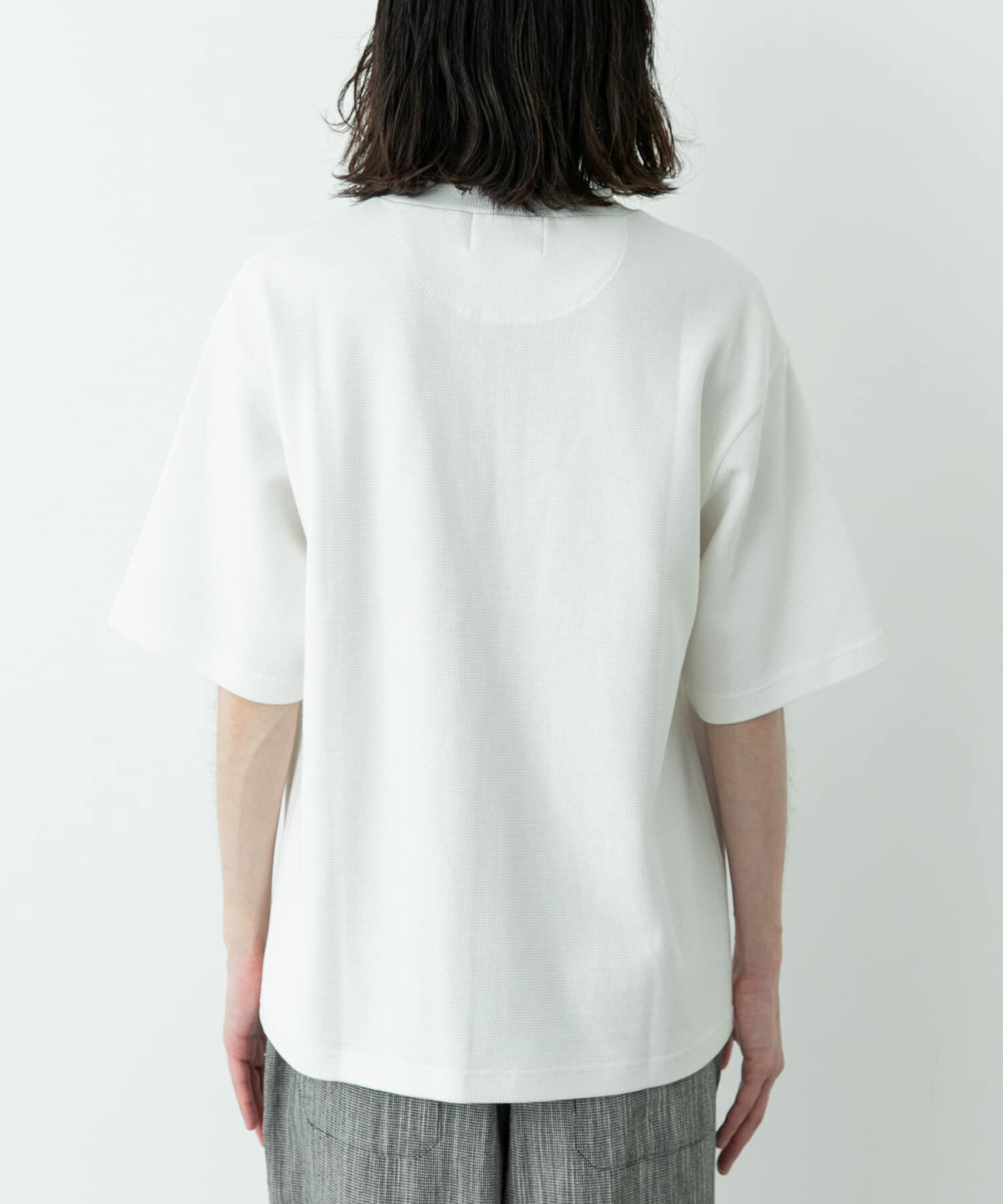 Sonny Label 「ワッフルヘンリーネックTシャツ」|Tシャツ・カットソー|