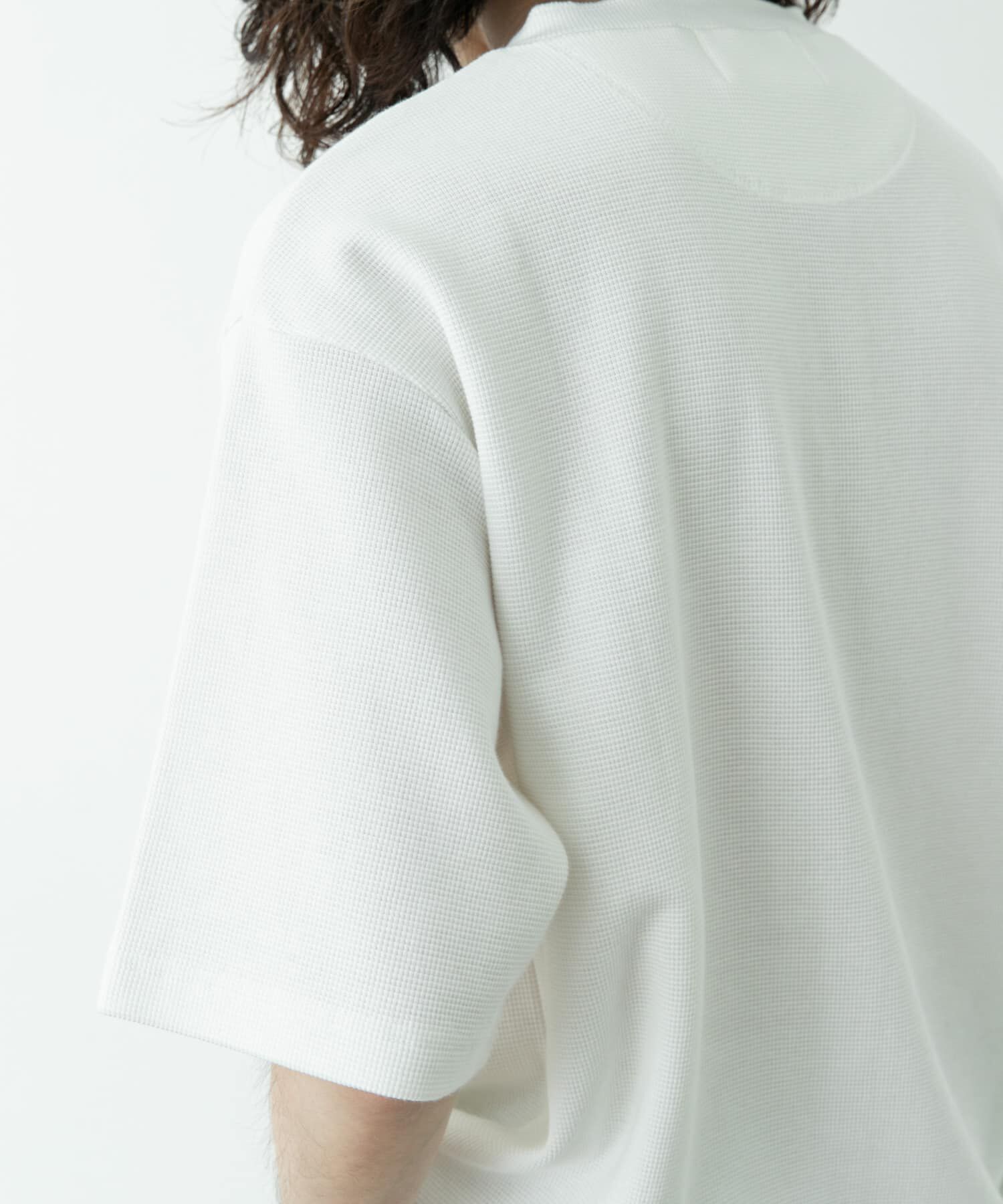 Sonny Label 「ワッフルヘンリーネックTシャツ」|Tシャツ・カットソー|