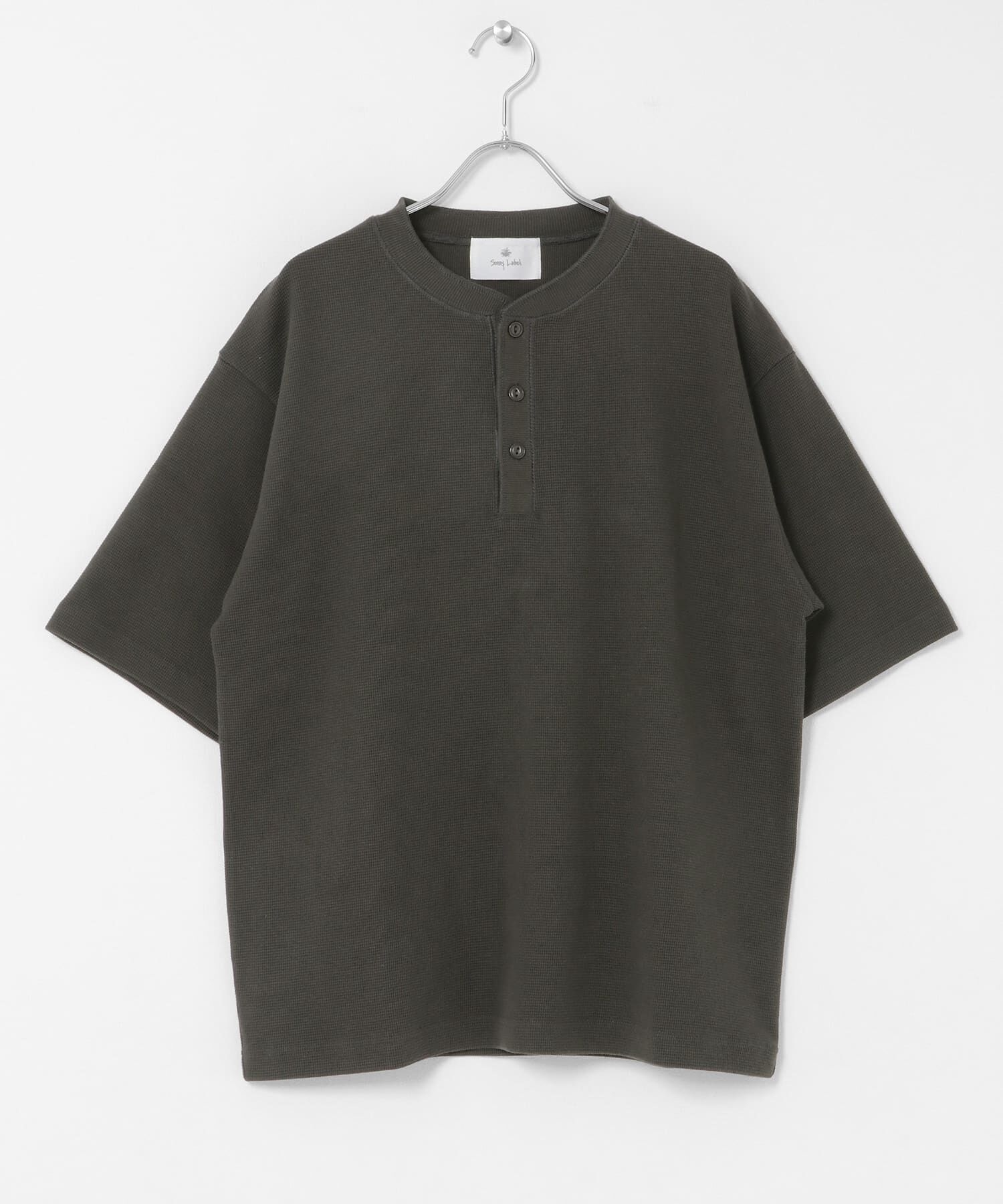 Sonny Label 「ワッフルヘンリーネックTシャツ」|Tシャツ・カットソー|