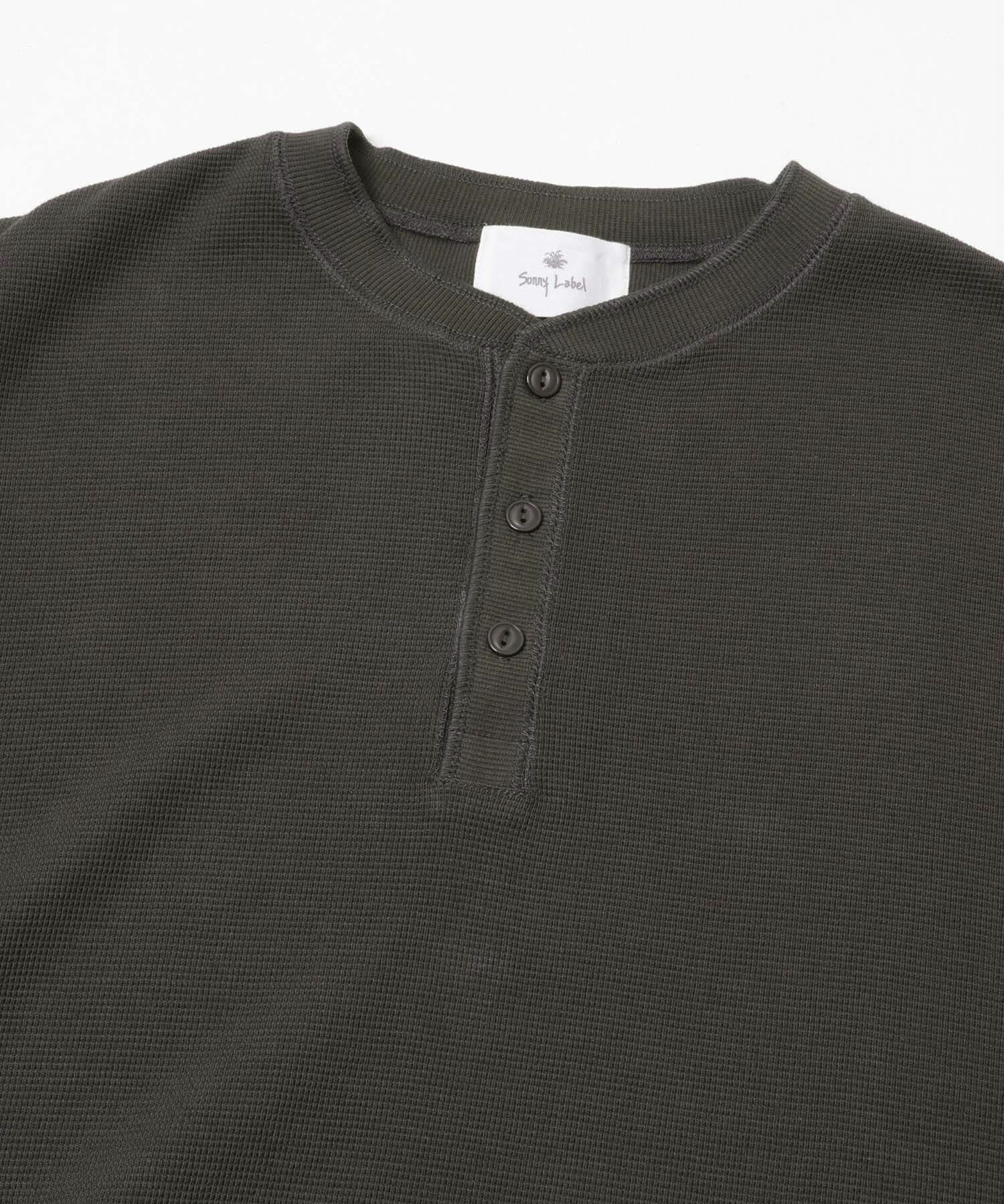 Sonny Label 「ワッフルヘンリーネックTシャツ」|Tシャツ・カットソー|