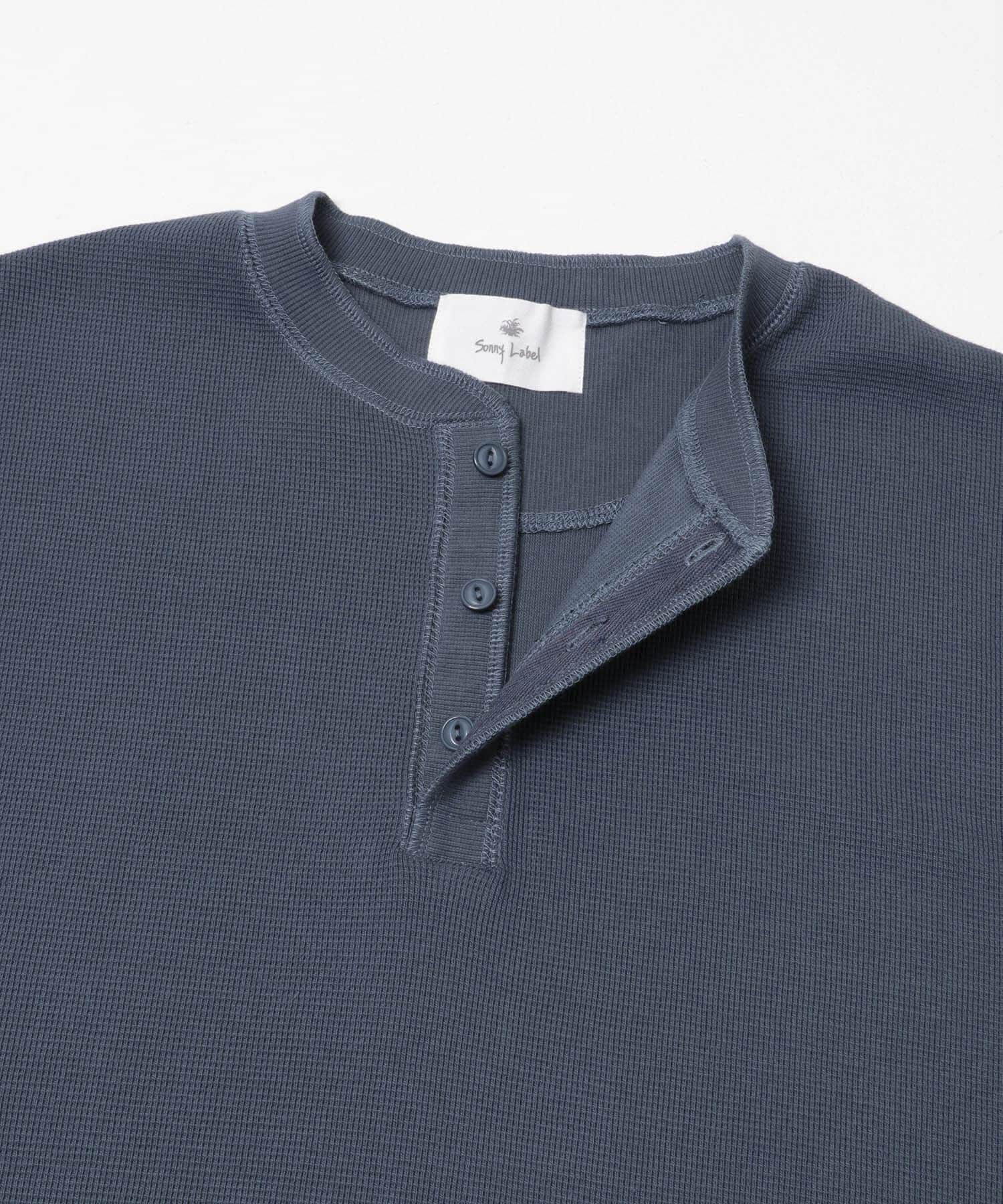 Sonny Label 「ワッフルヘンリーネックTシャツ」|Tシャツ・カットソー|