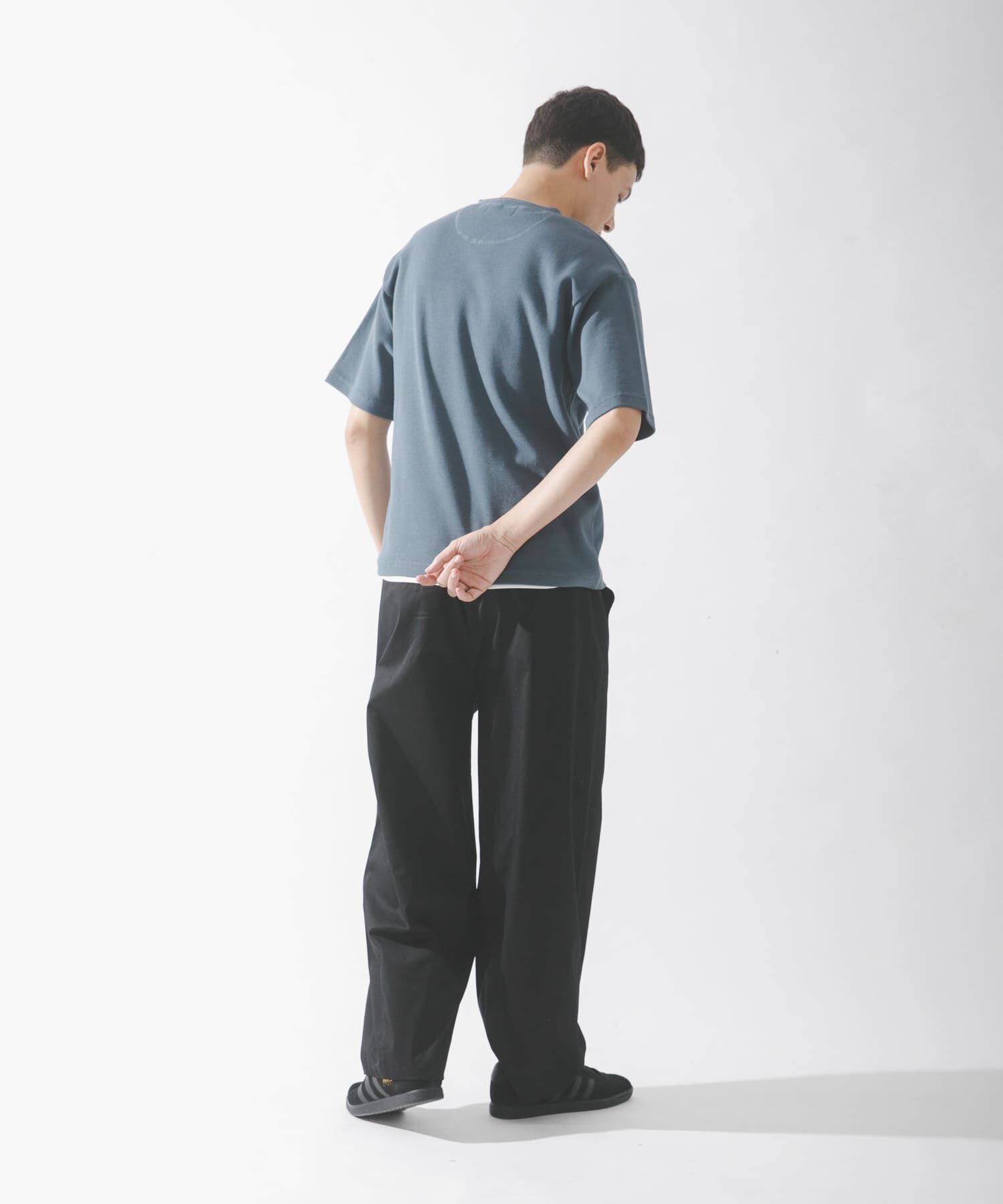 Sonny Label 「ワッフルヘンリーネックTシャツ」|Tシャツ・カットソー|