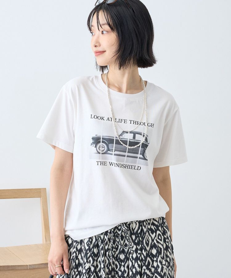 AMERICAN HOLIC「フォト&レタリングプリントTシャツ」|Tシャツ・カットソー|