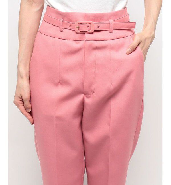 LOULOU WILLOUGHBY「【LOULOU WILLOUGHBY】T/Wギャバテーパードパンツ」|その他|