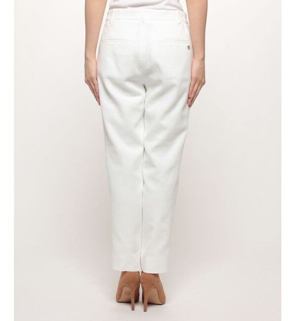 LOULOU WILLOUGHBY「【LOULOU WILLOUGHBY】ドビーストレッチテーパードパンツ」|その他|