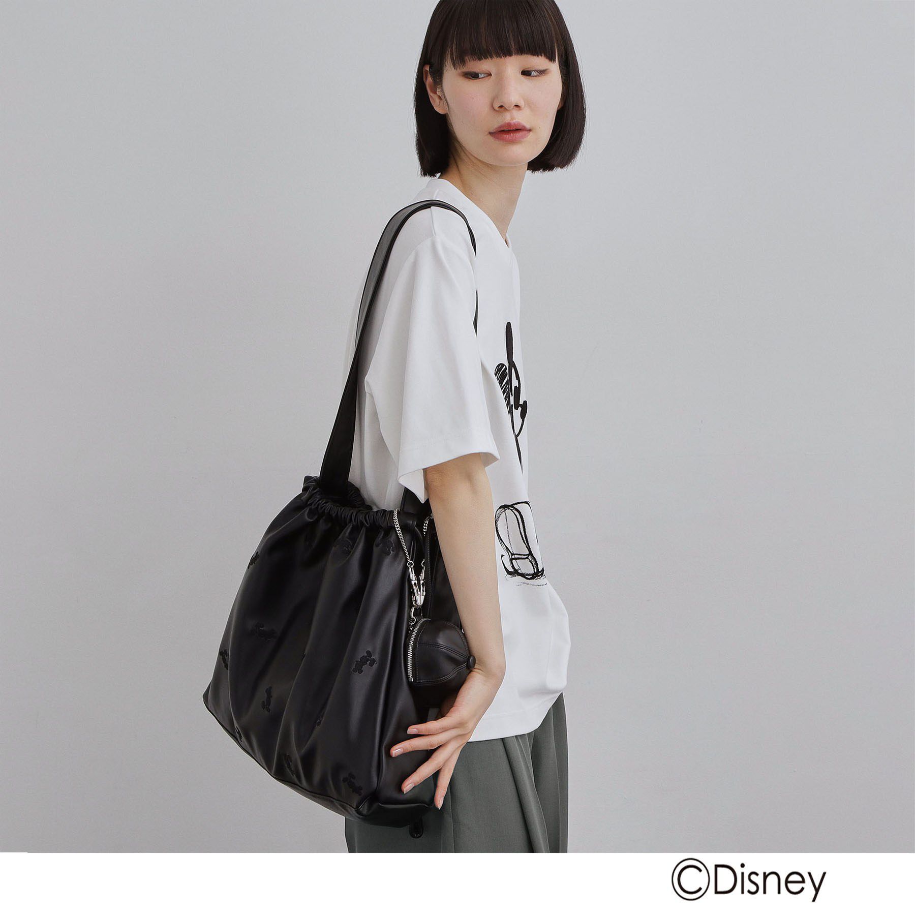 tk.TAKEO KIKUCHI「Disney capsule collection 巾着ショルダーバッグ」|ショルダー・メッセンジャー|