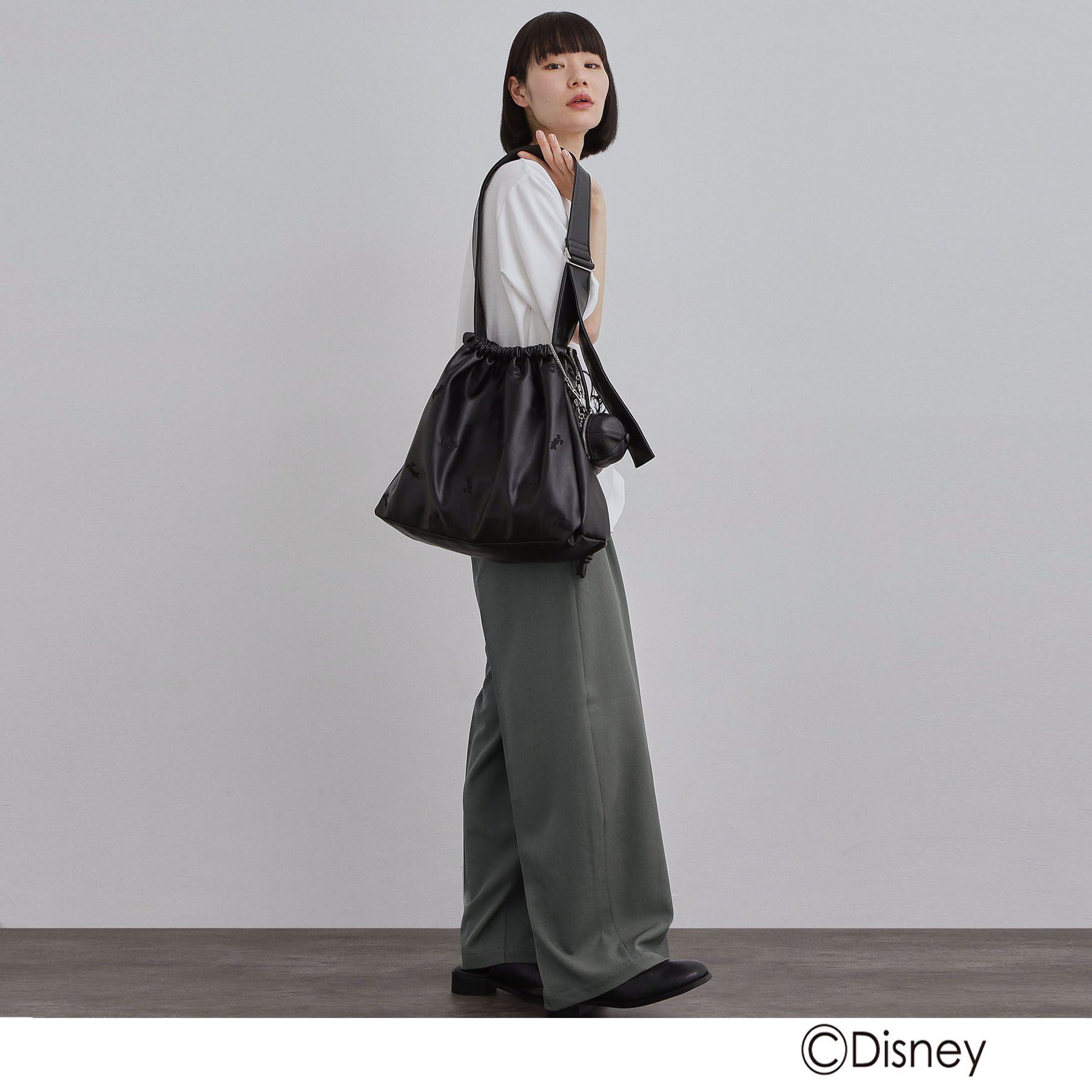 tk.TAKEO KIKUCHI「Disney capsule collection 巾着ショルダーバッグ」|ショルダー・メッセンジャー|