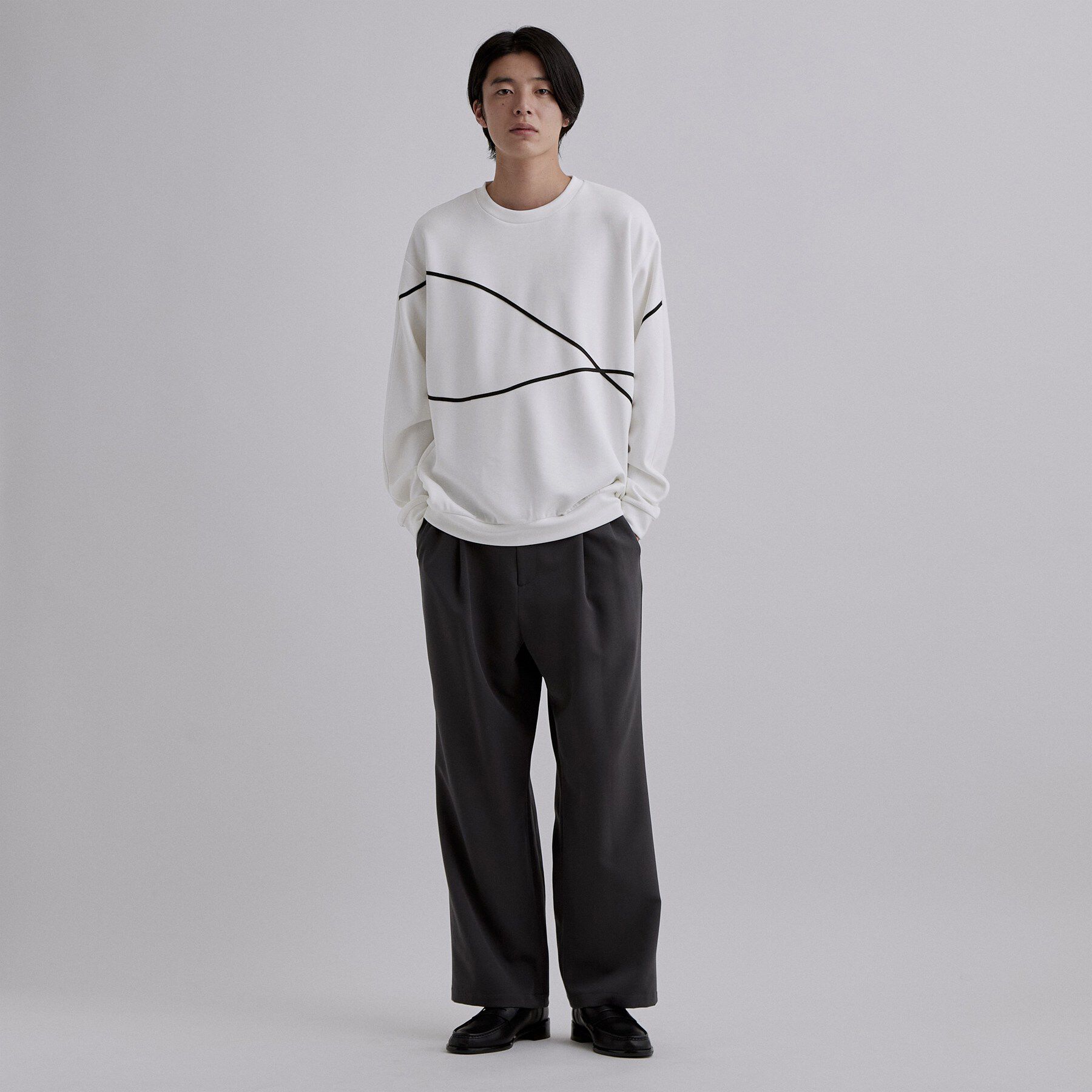 tk.TAKEO KIKUCHI「コードエンブロスウェット」|パーカー|