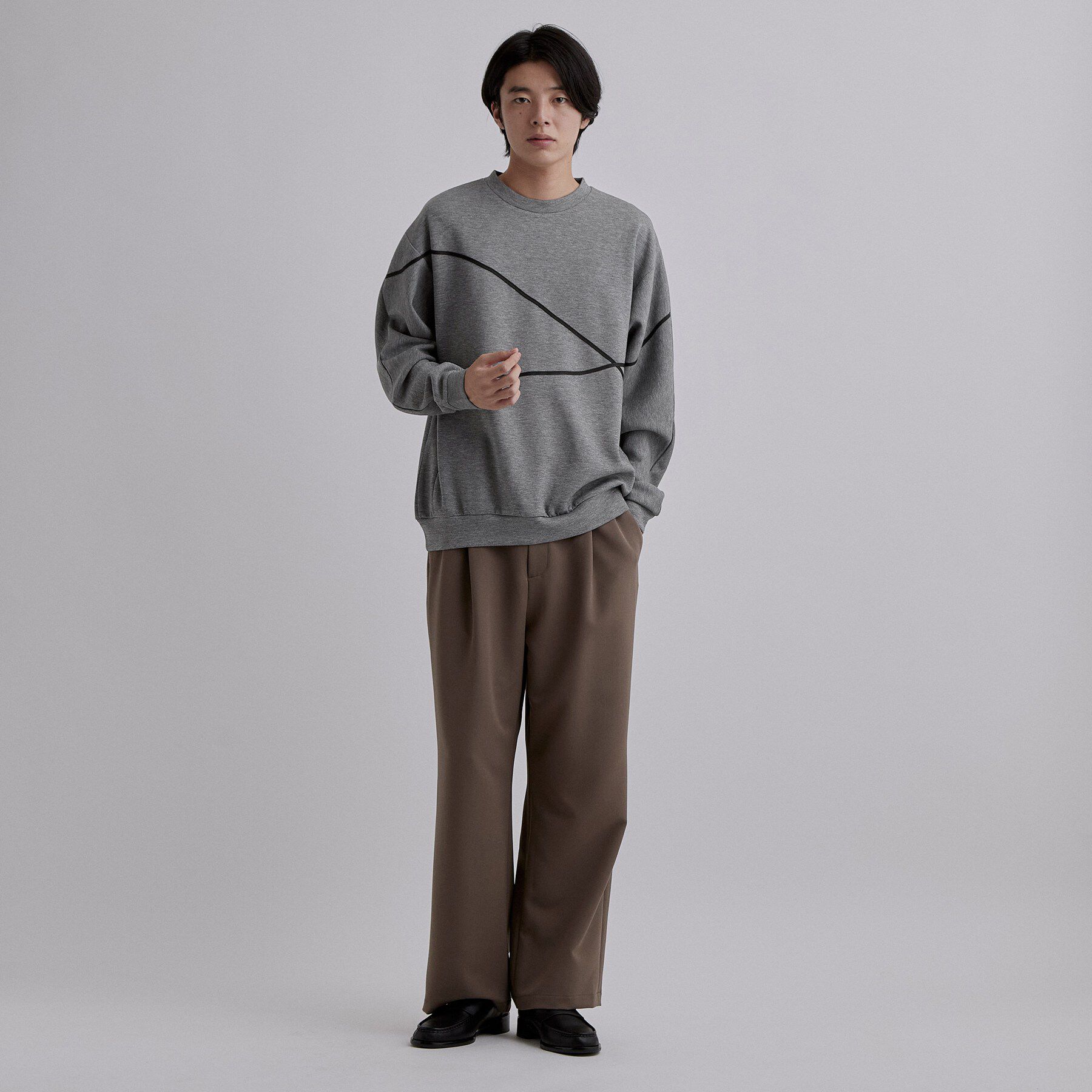 tk.TAKEO KIKUCHI「コードエンブロスウェット」|パーカー|