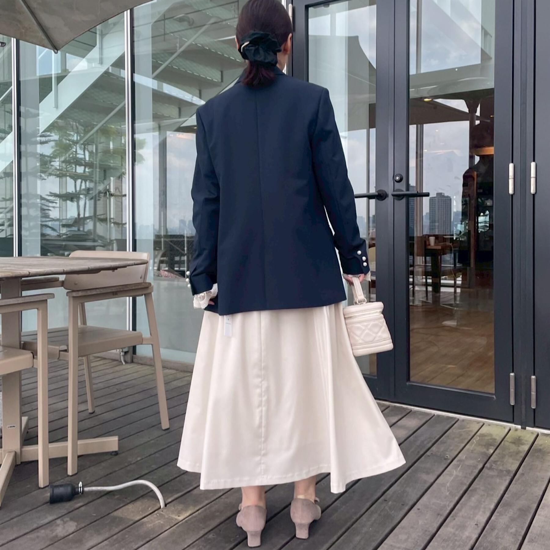 Couture broach「【高見え・きれいめ・通勤】レースカフス パール調釦テーラードジャケット」|テーラードジャケット|