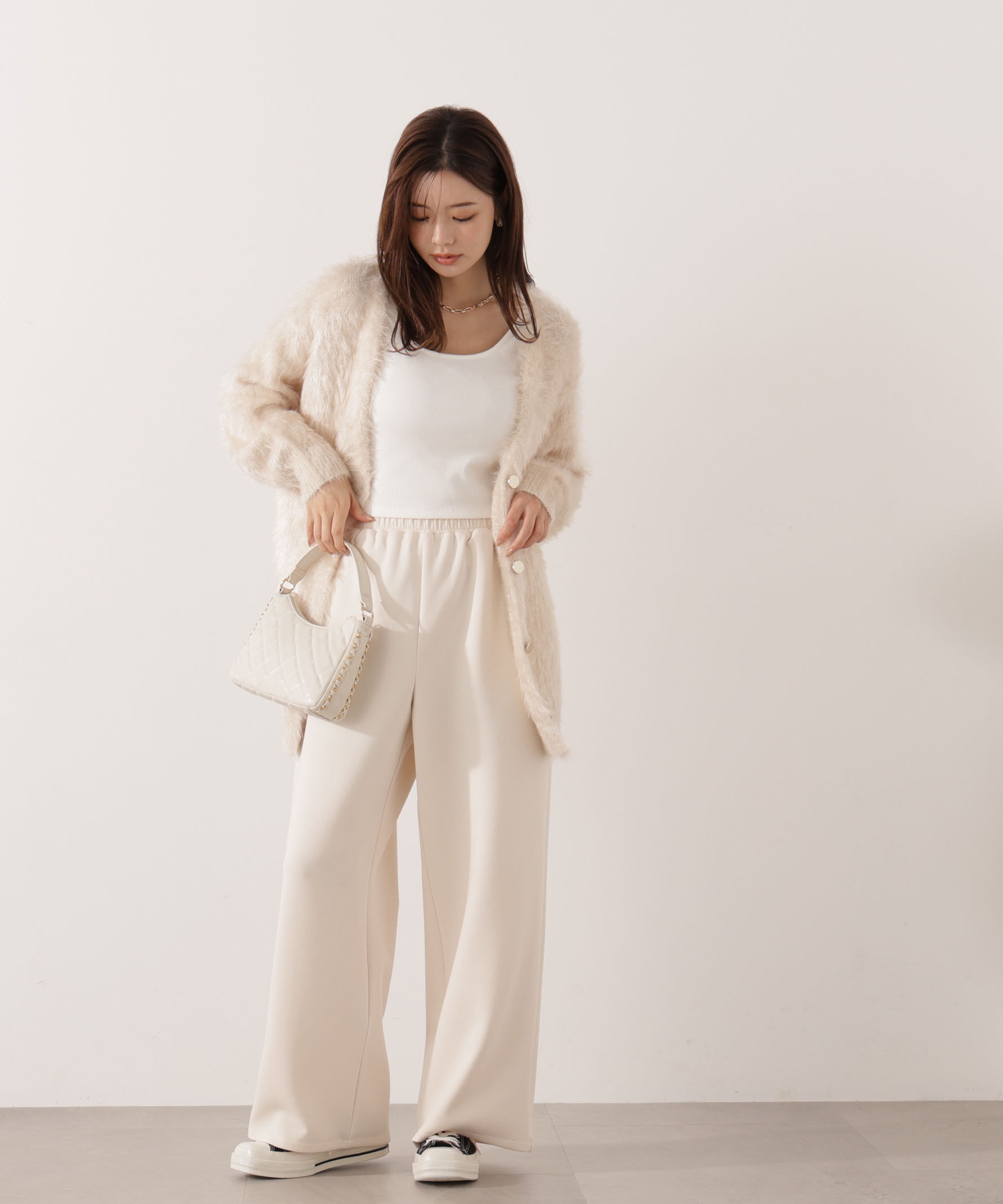 PROPORTION BODY DRESSING「キャットBIGカーディガン 25AW」|カーディガン|