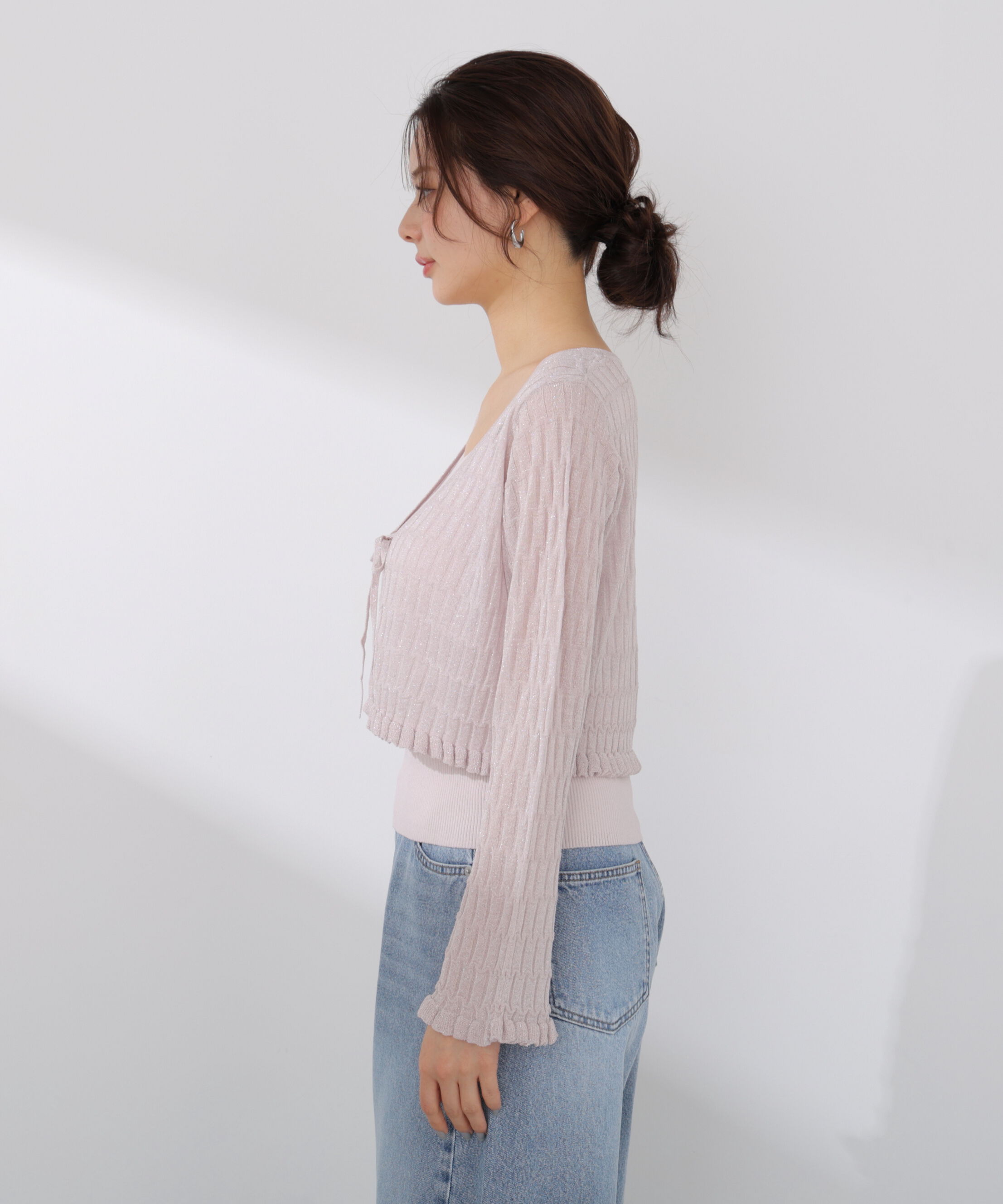 PROPORTION BODY DRESSING「ラメシアーニットアンサンブル 26SS」|ニット・セーター|
