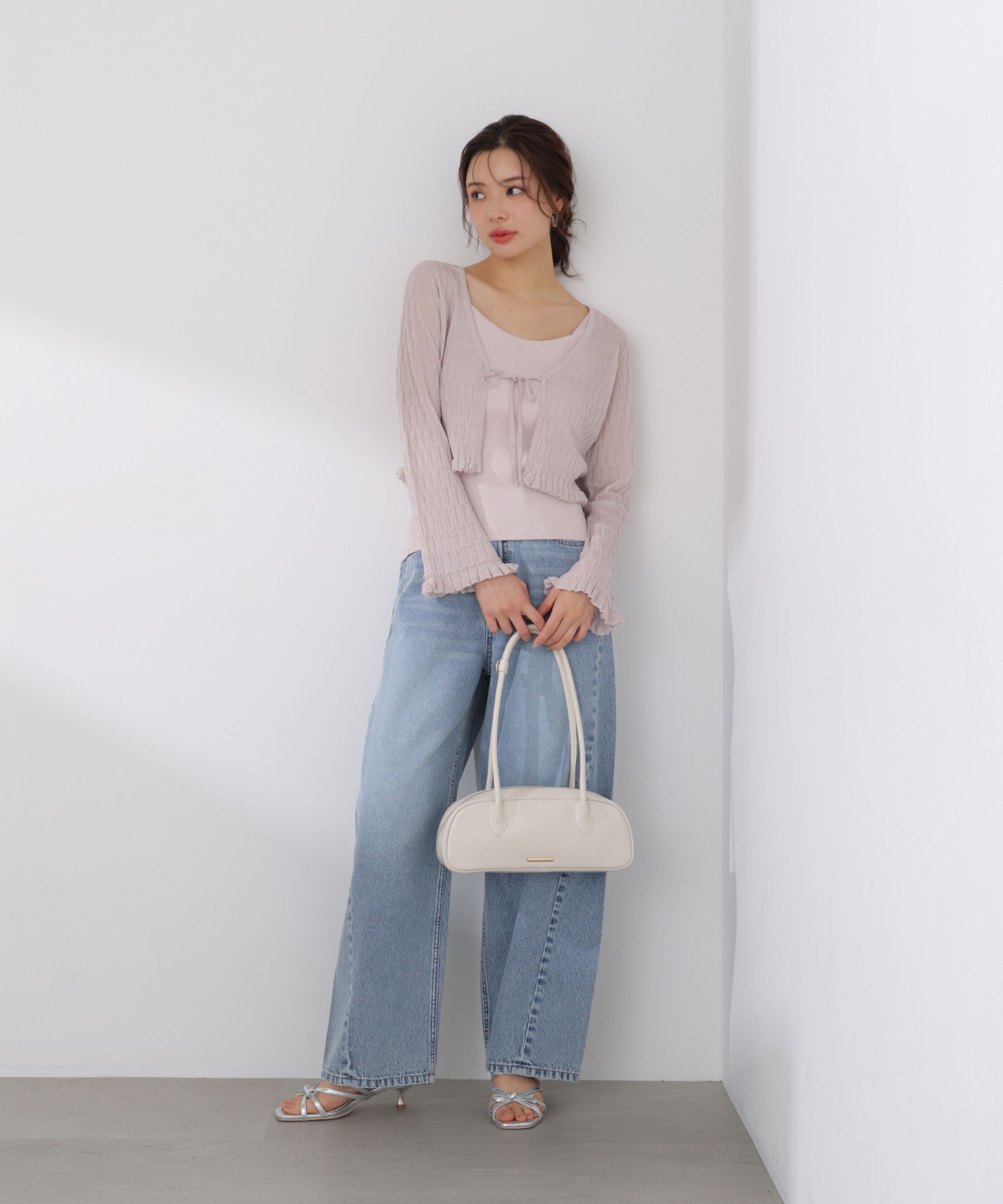 PROPORTION BODY DRESSING「ラメシアーニットアンサンブル 26SS」|ニット・セーター|