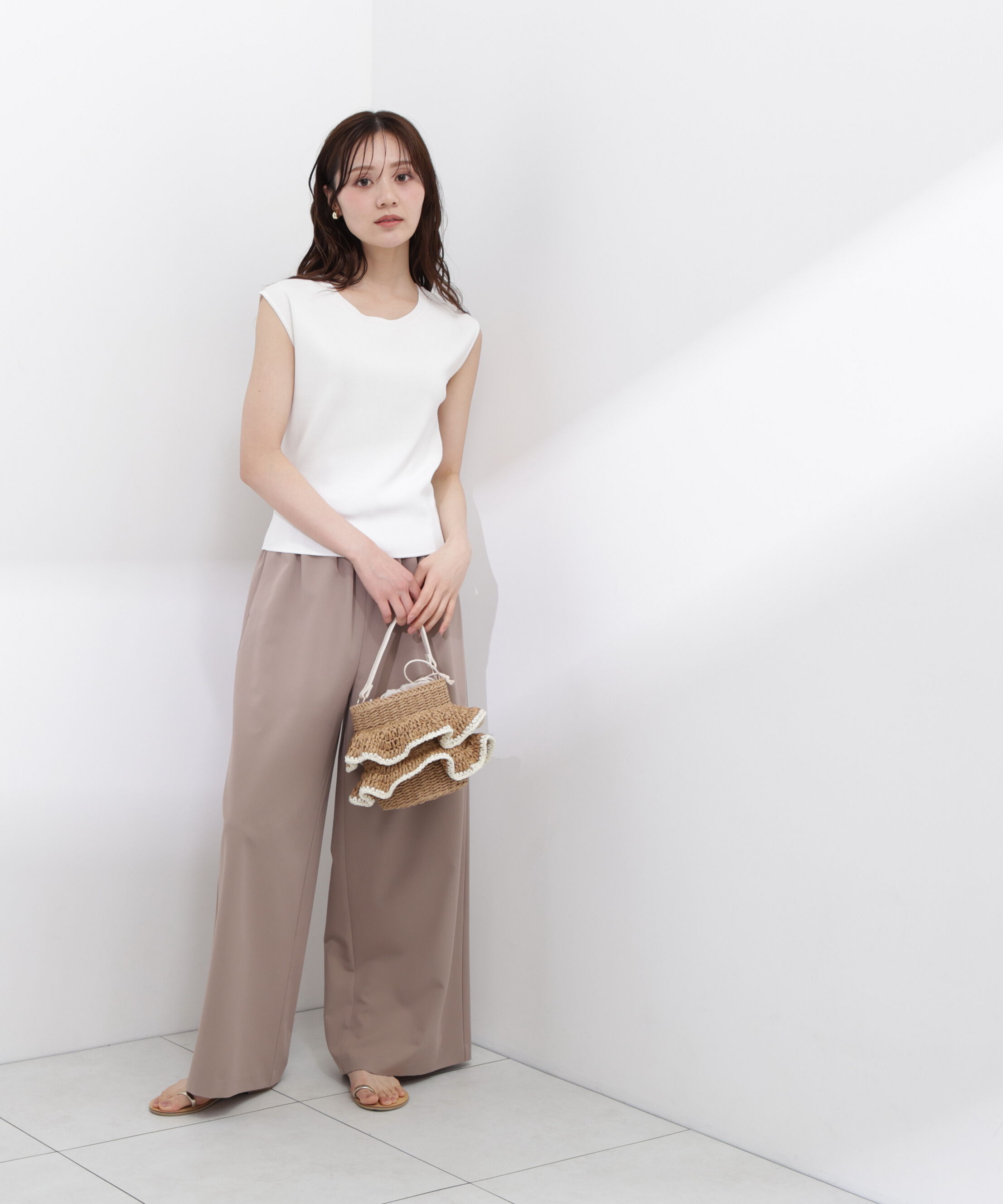 PROPORTION BODY DRESSING「＜中川紅葉さん着用＞〈a/mie〉ワイドイージーパンツ」|その他|