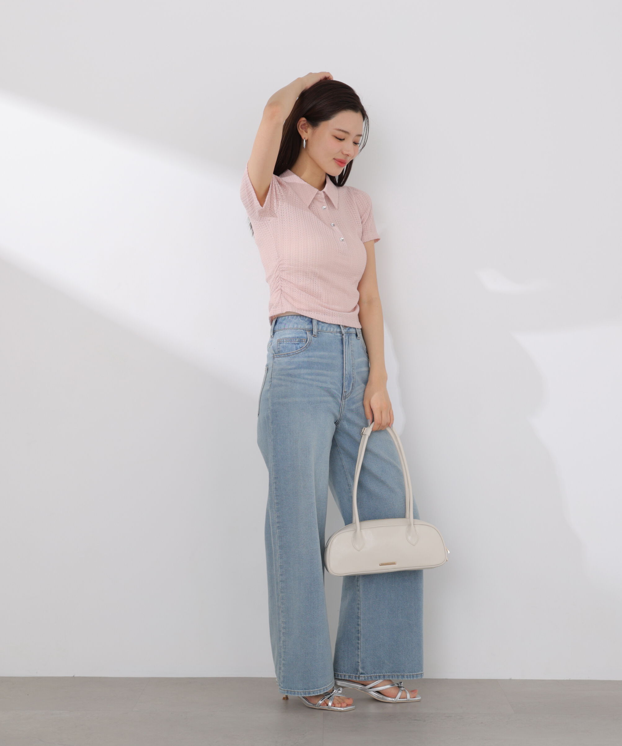 PROPORTION BODY DRESSING「〈EDIT COLOGNE〉レーススキッパートップス」|Tシャツ・カットソー|