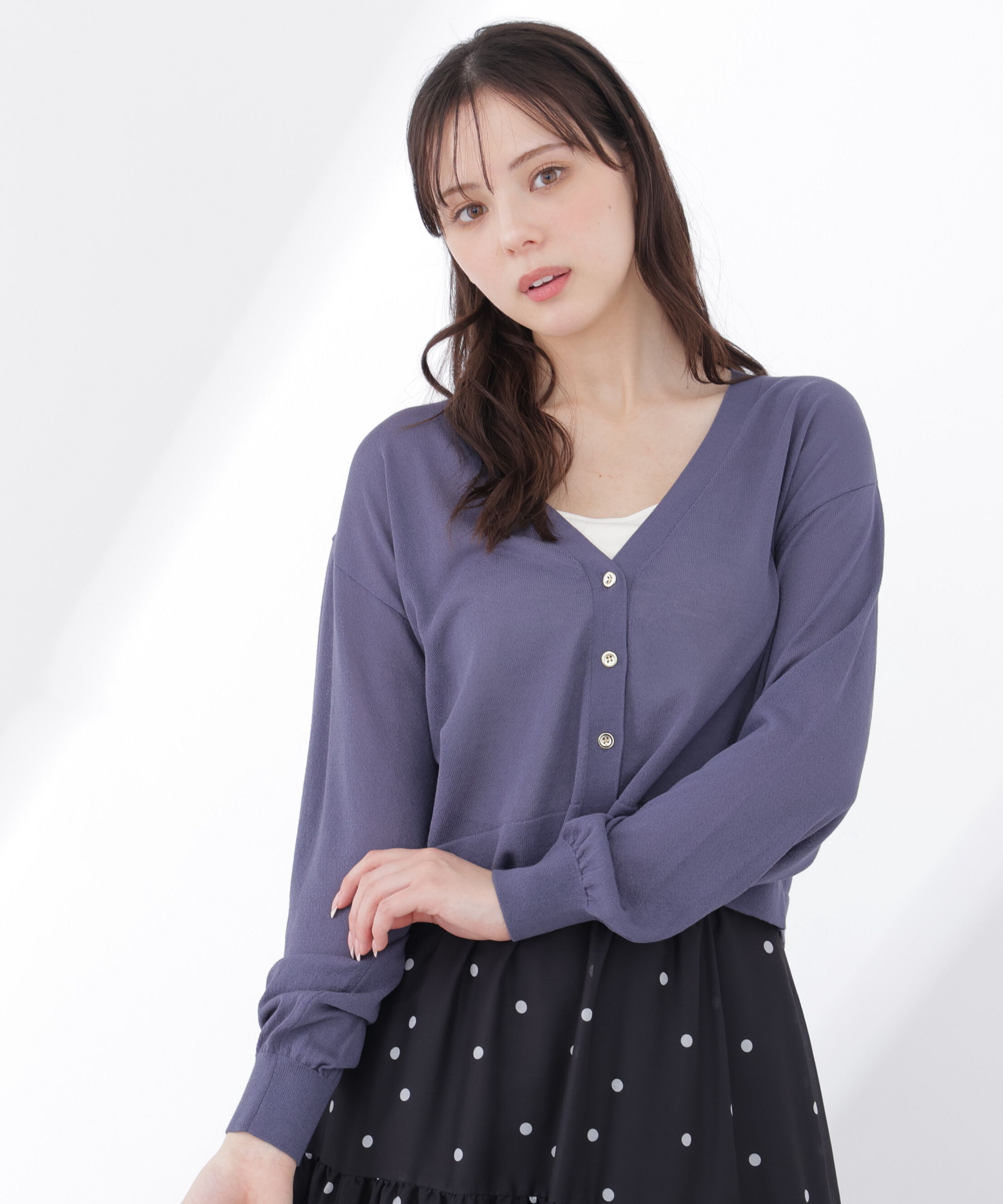 PROPORTION BODY DRESSING「＜青島心さん着用＞＜UVカット＞シアーカーディガン」|カーディガン|