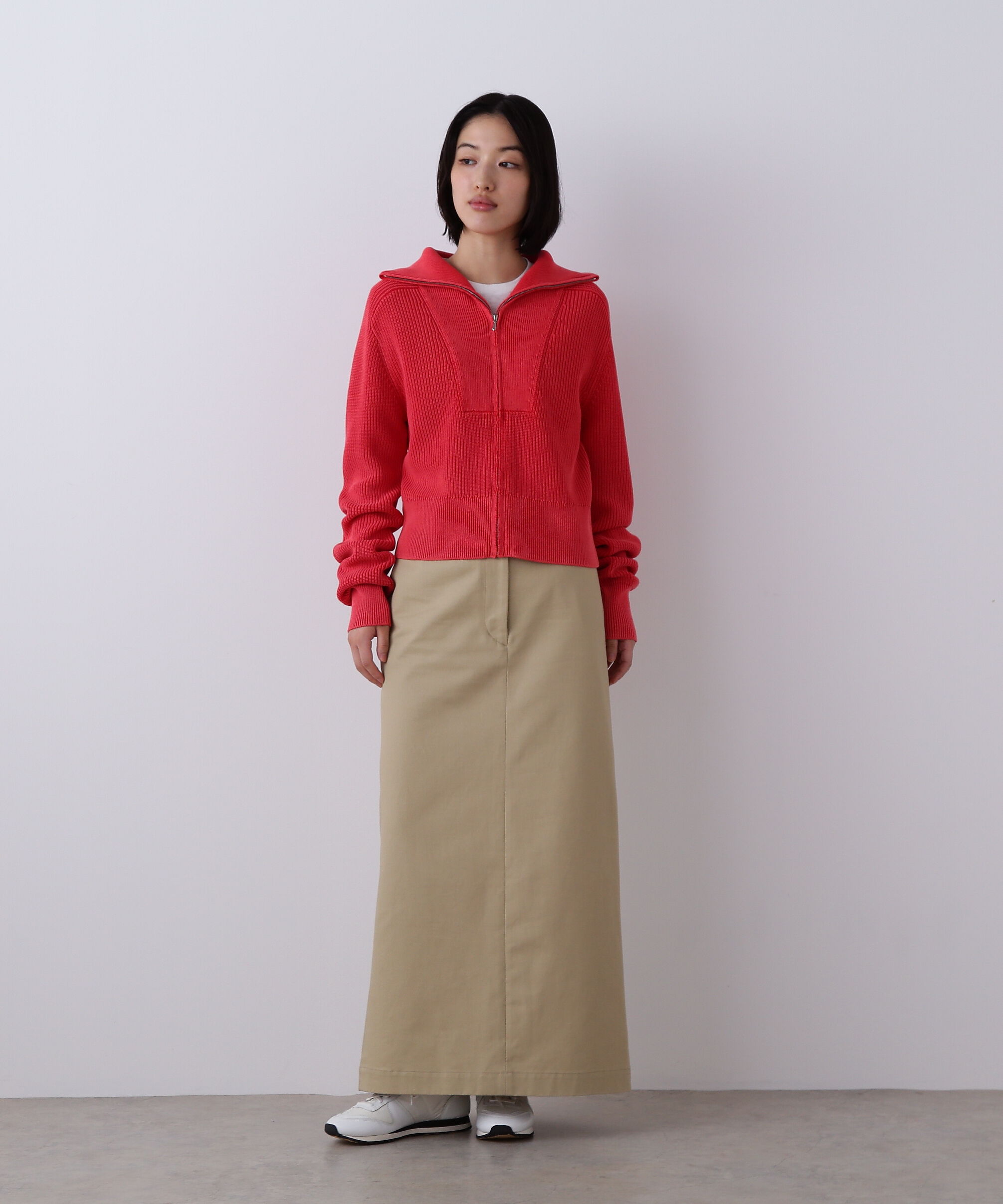 YLEVE 「YLEVE / FINX COTTON CHINO SKIRT」|スカート|