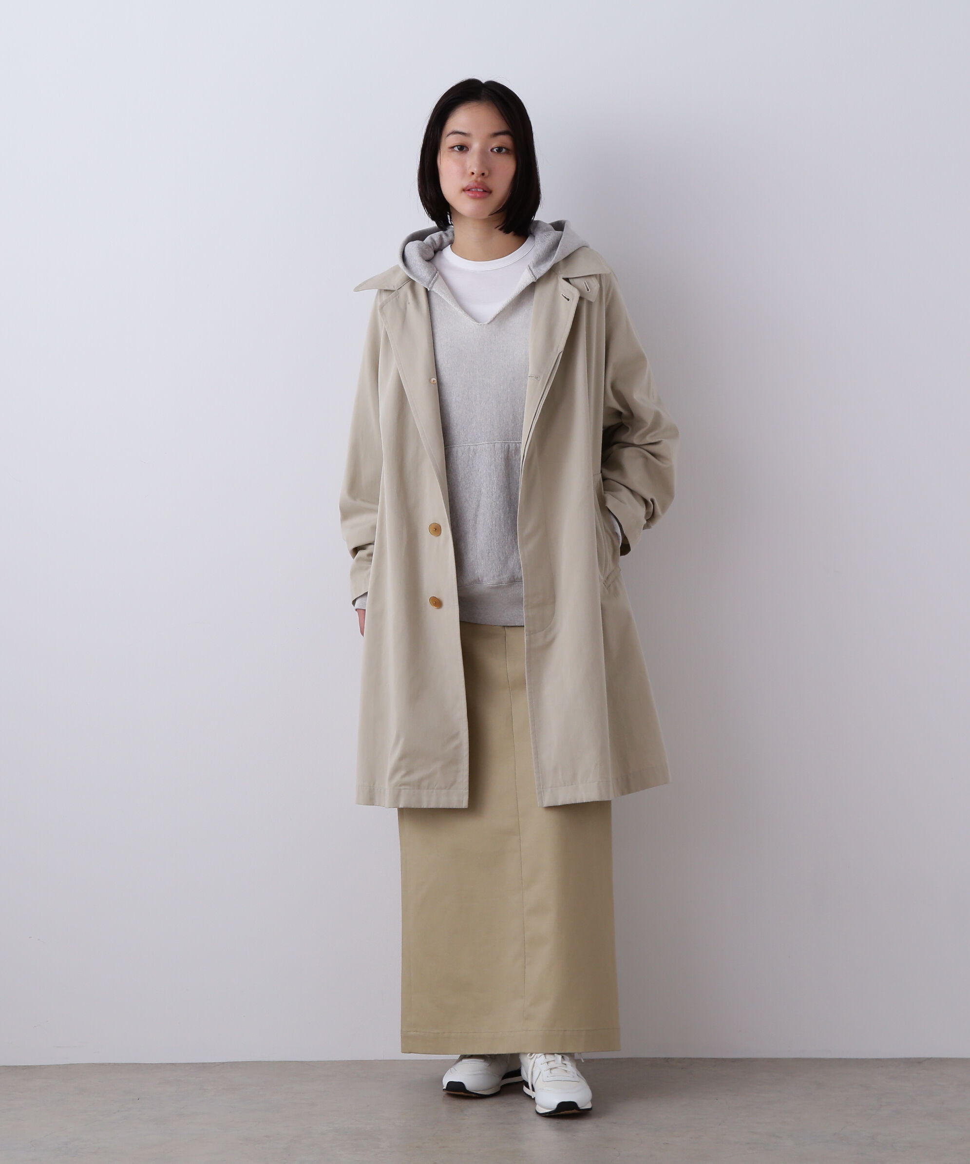 YLEVE 「YLEVE / FINX COTTON CHINO SKIRT」|スカート|