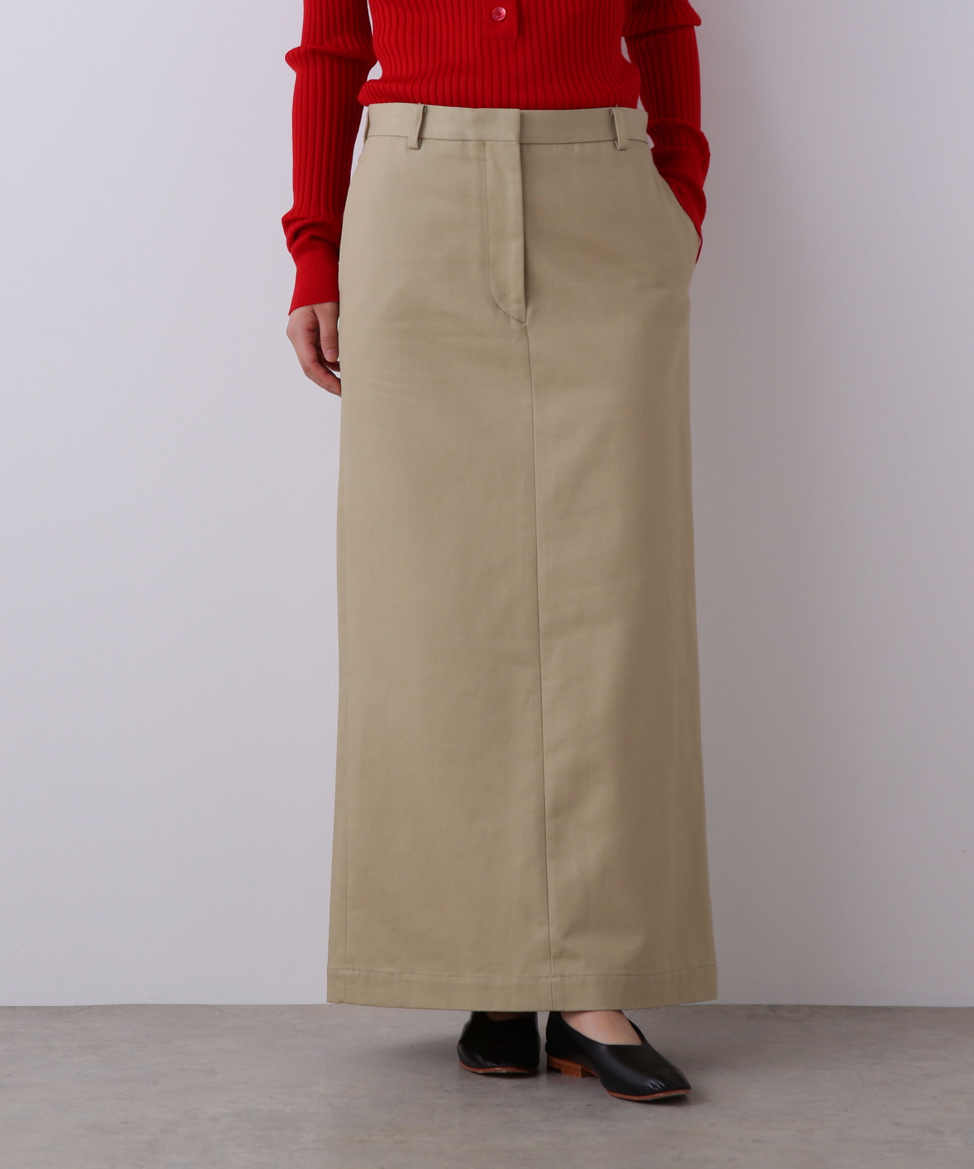 YLEVE 「YLEVE / FINX COTTON CHINO SKIRT」|スカート|
