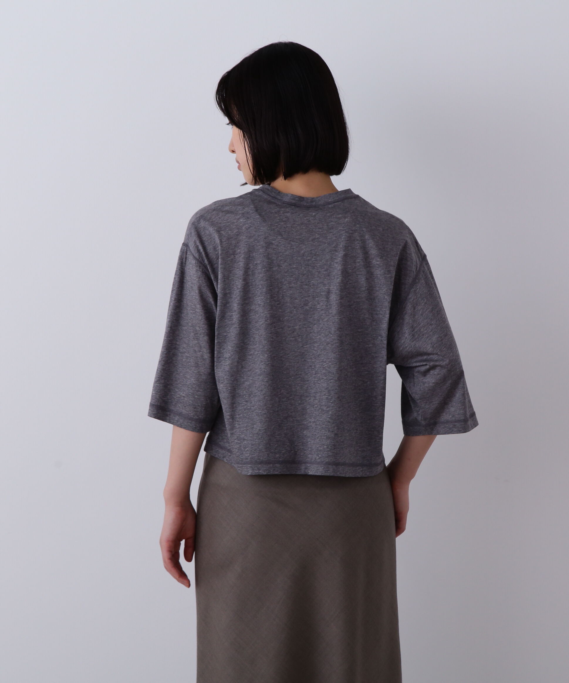 YLEVE 「YLEVE / COTTON SHEER JERSEY SHORT SLEEVE」|Tシャツ・カットソー|